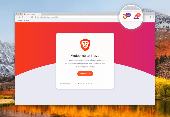 Brave.com pays you to use the internet on Phone and Desktop